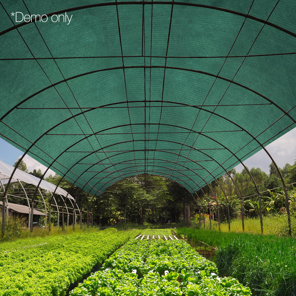 70% Shade Cloth 3.66x30M Green Heavy Duty UV Stabilised HDPE Shadecloth Roll