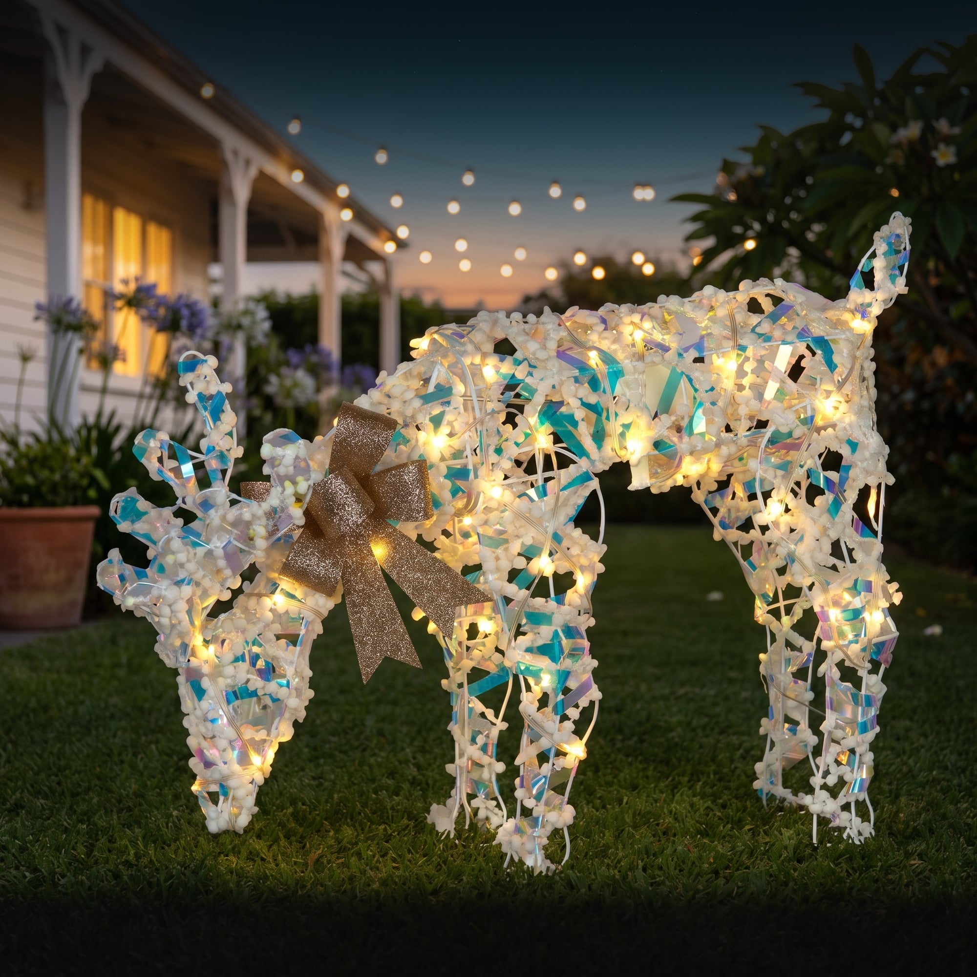 Animated Reindeer Display