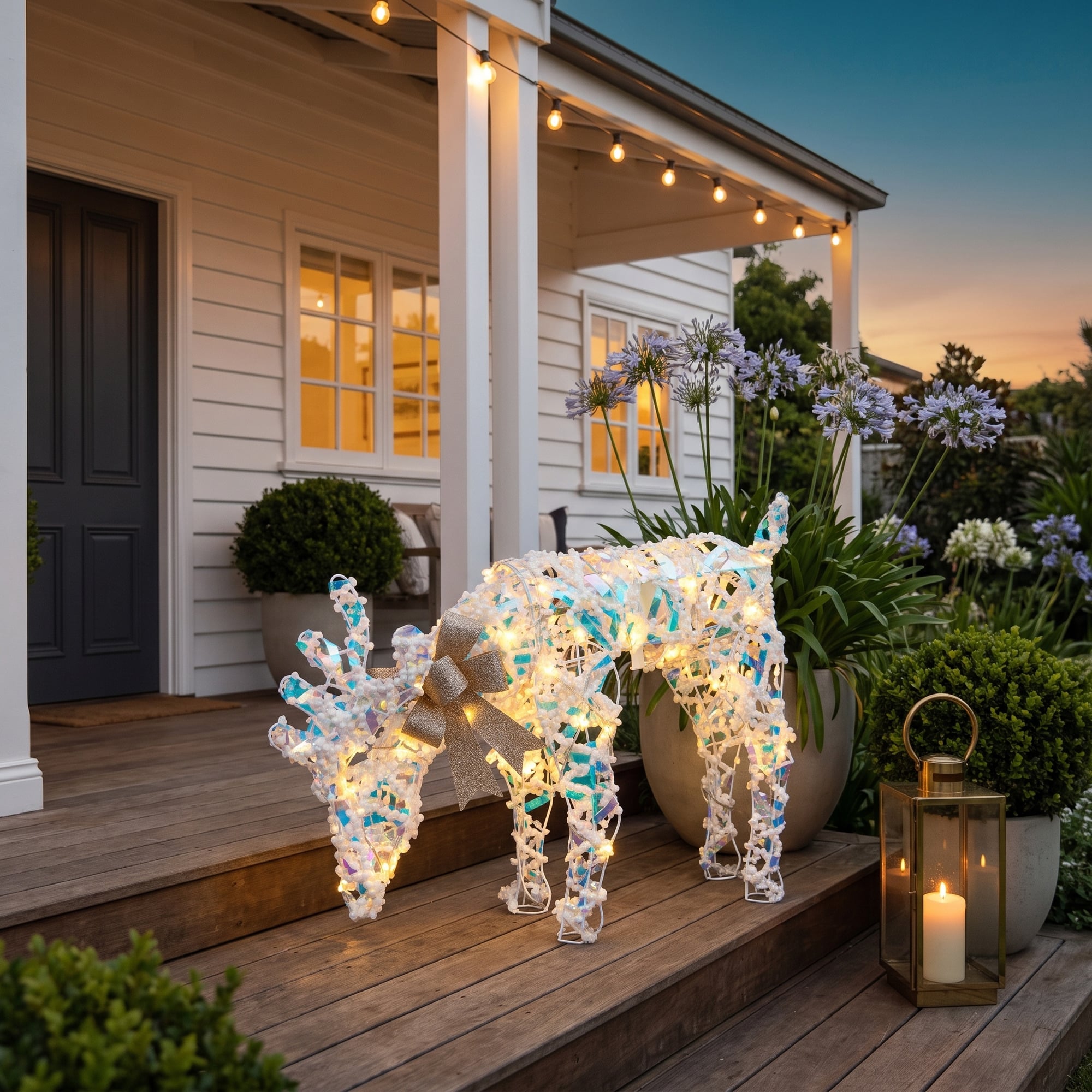 Animated Reindeer Display