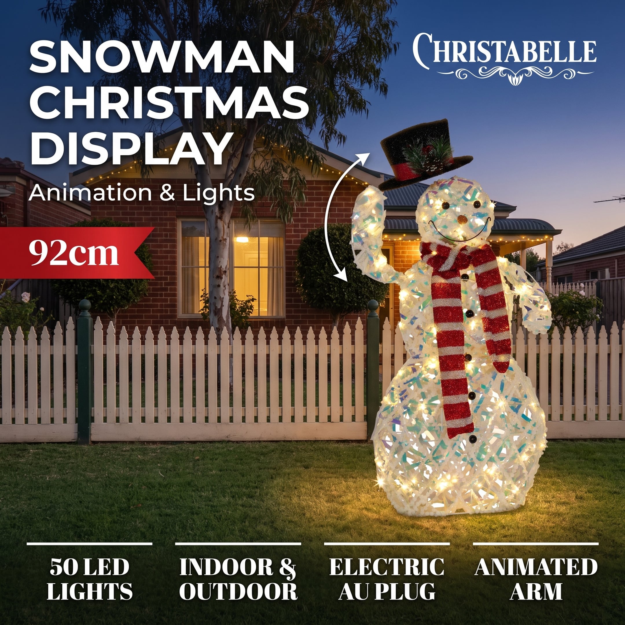 Animated Snowman Display