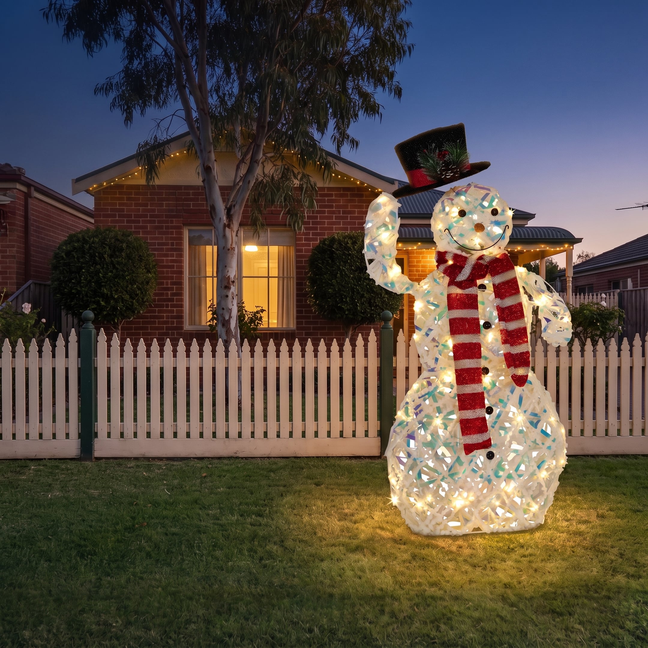 Animated Snowman Display