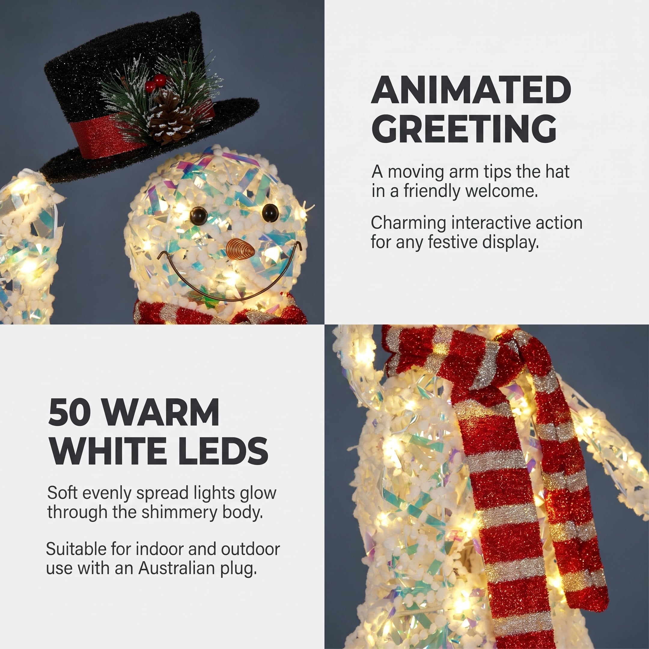 Animated Snowman Display