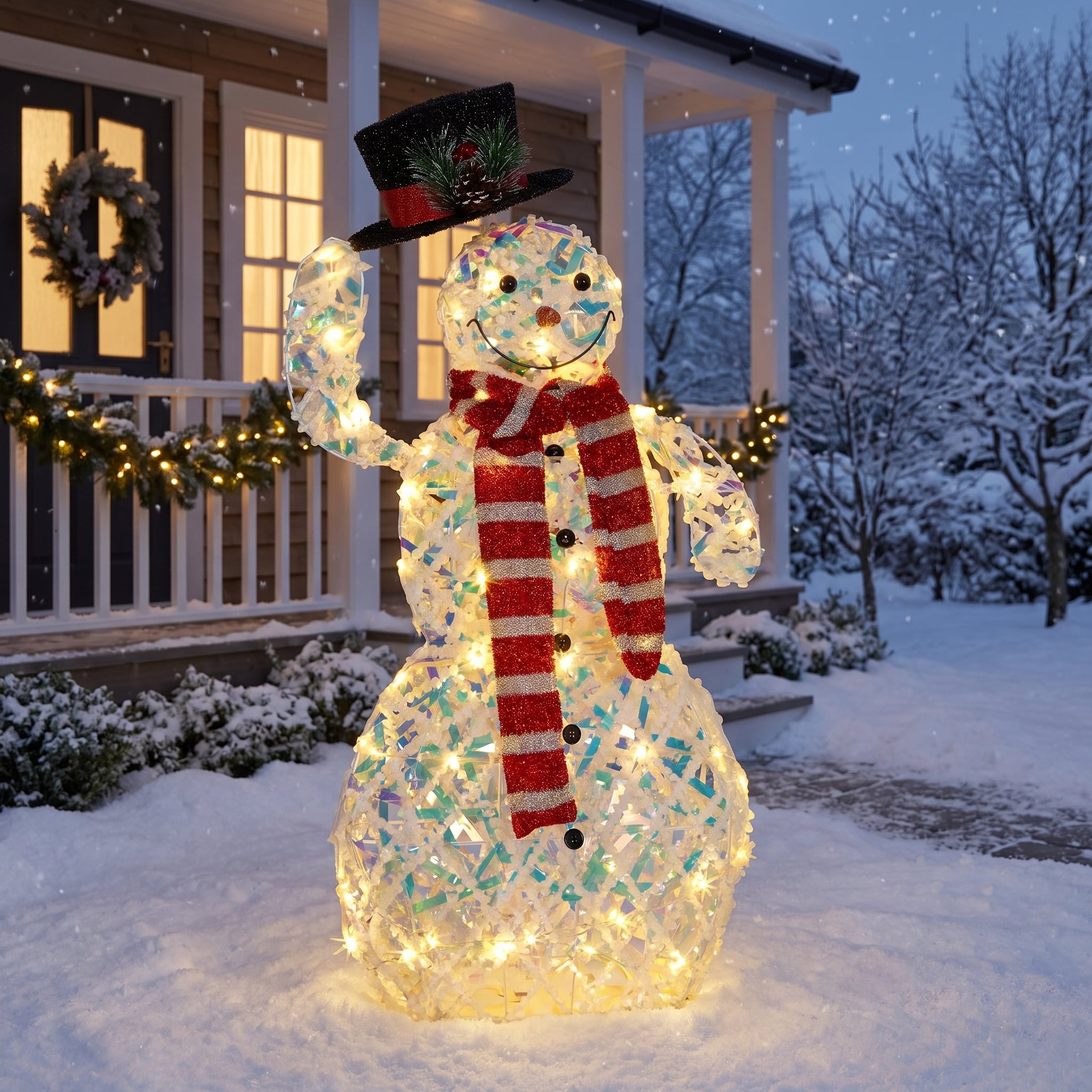 Animated Snowman Display