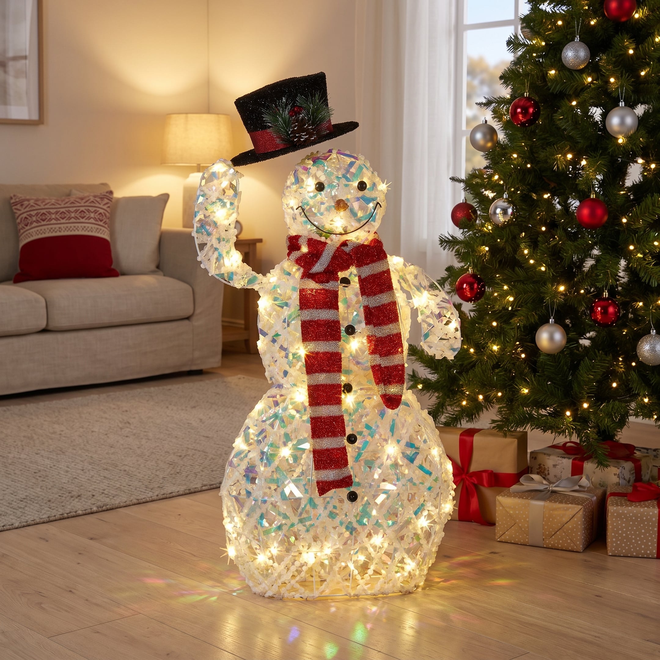 Animated Snowman Display