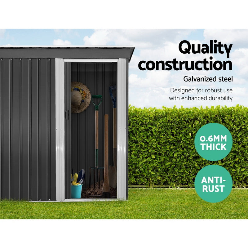 1.62X0.86M Outdoor Garden Shed With Sliding Door - Giantz Storage Sheds Tool