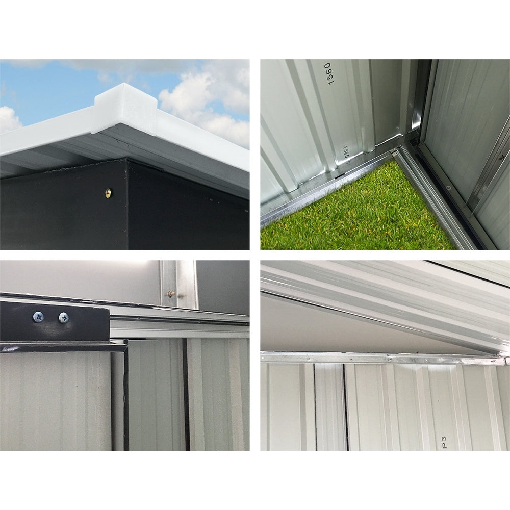 1.62X0.86M Outdoor Garden Shed With Sliding Door