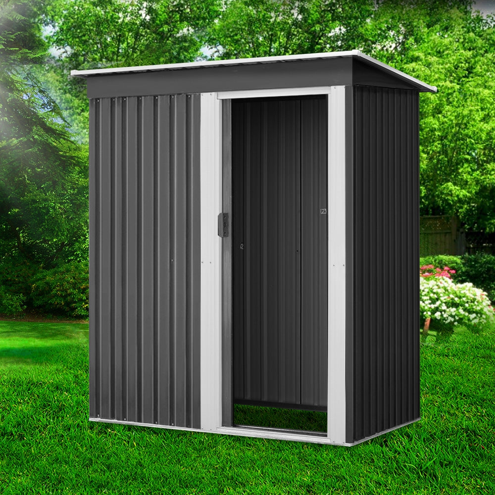 1.62X0.86M Outdoor Garden Shed With Sliding Door