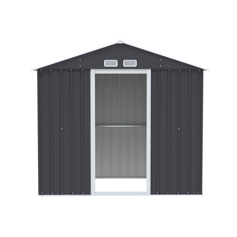 Garden Shed Outdoor Storage 2.15X1.3M Tool Workshop House Shelter Sliding Door, Sheds - photo 7