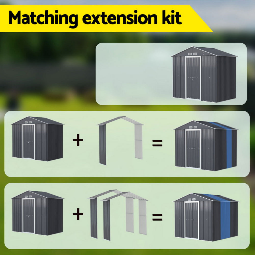 Garden Shed Extension Kit - Outdoor Storage