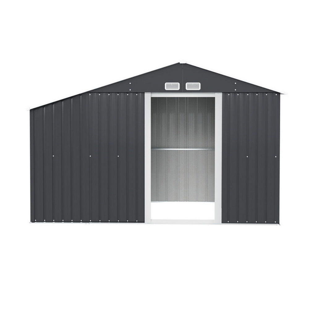 Garden Shed 3.22X1.96M Outdoor Storage Tool Workshop House Shelter, Sheds - photo 7