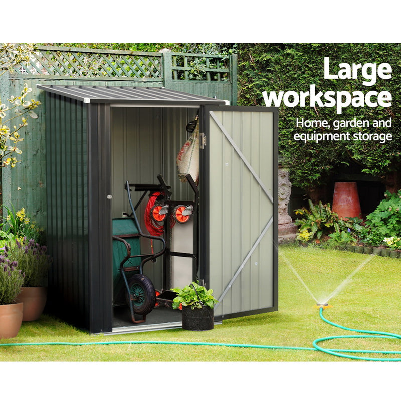 Garden Shed 0.99X1.04M Sheds Outdoor Tool Storage Workshop