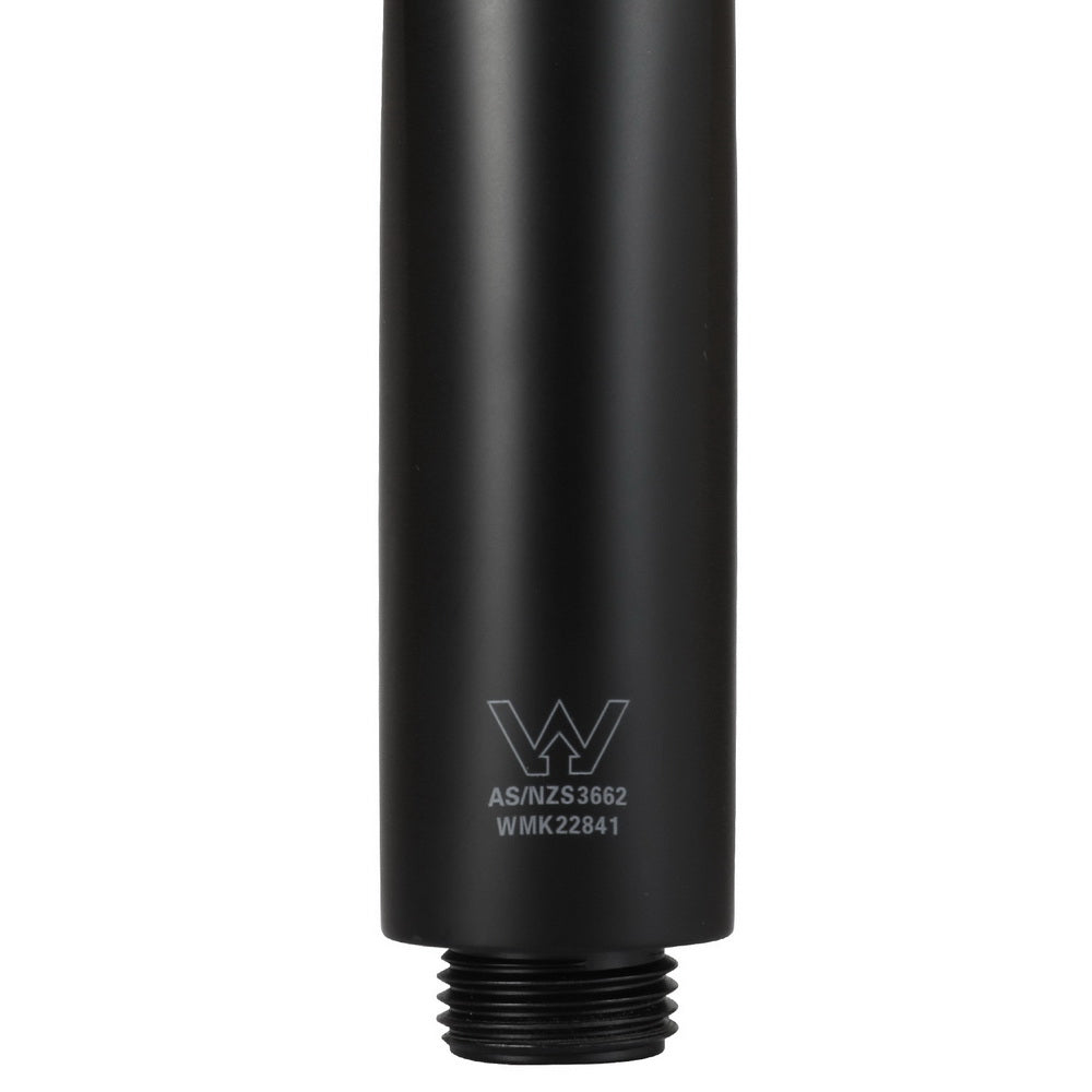 Handheld Shower Head Holder 4.7'' High Pressure Black/Silver