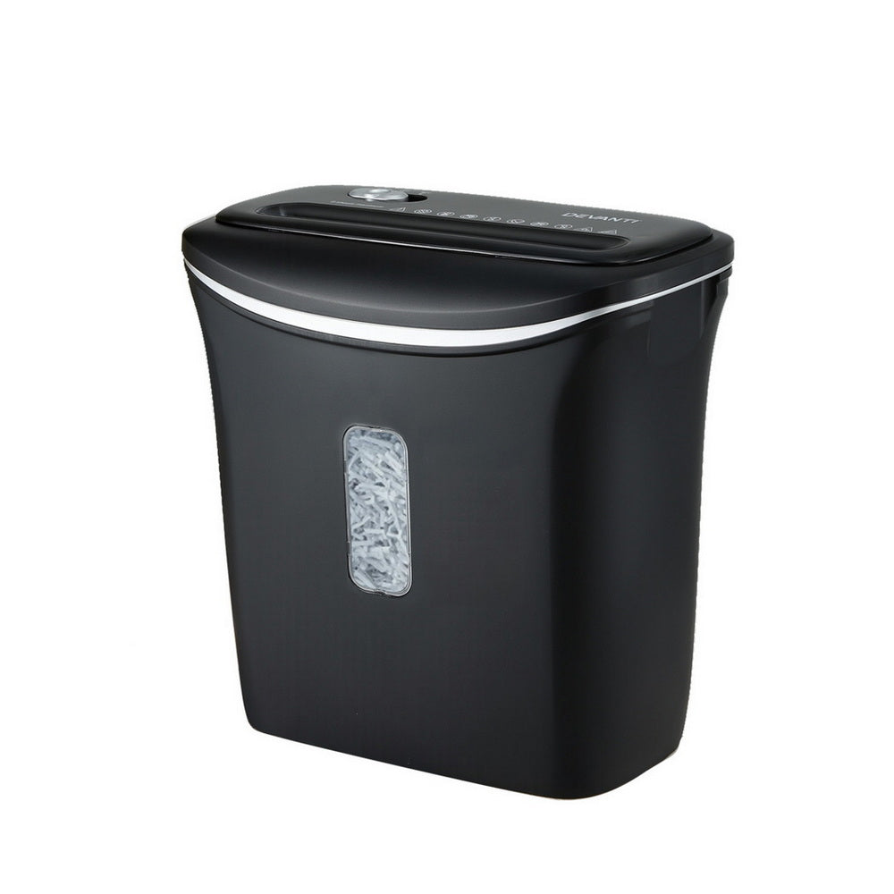 12L Cross-Cut Shredder 8-Sheet Paper Home Office Credit Card