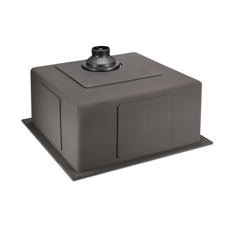 Kitchen Sink 51X45Cm Stainless Steel Basin Single Bowl
