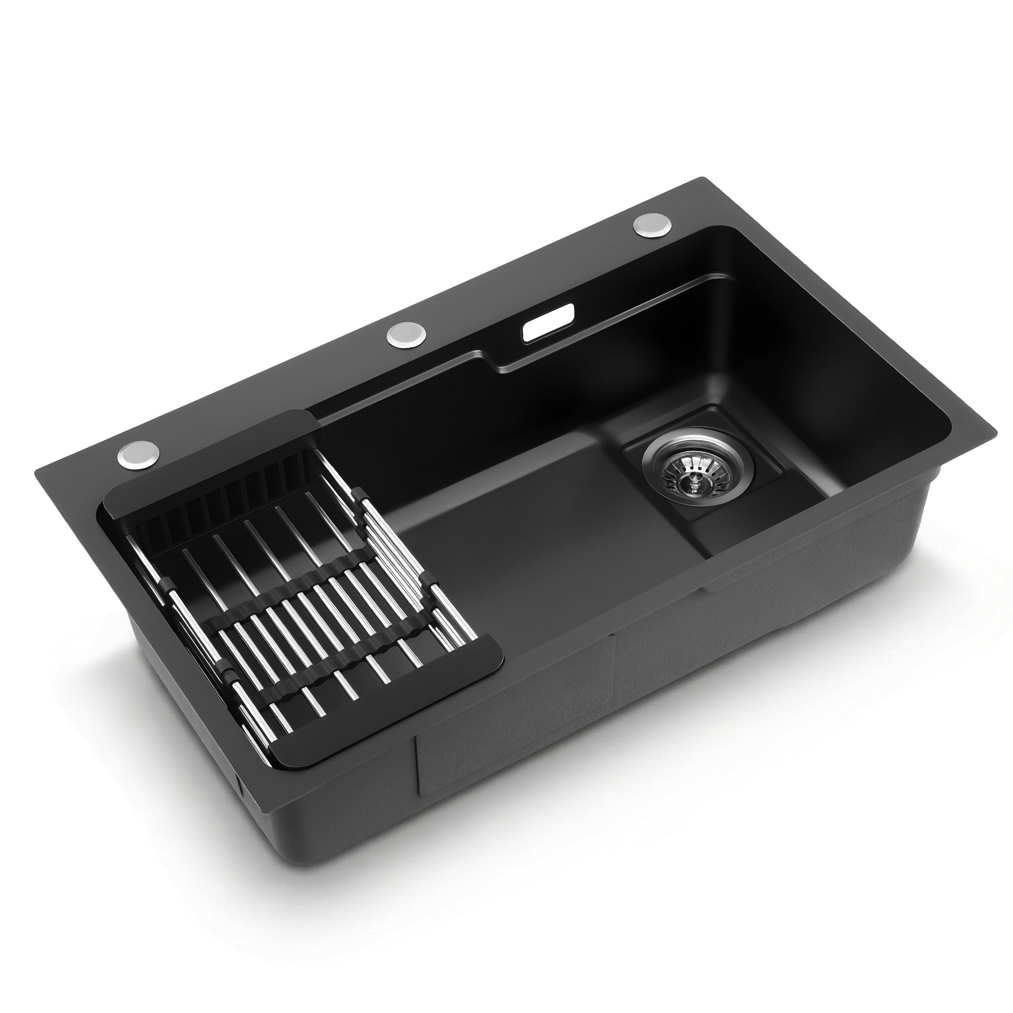 75x45cm Kitchen Sink - Stainless Steel Single Bowl