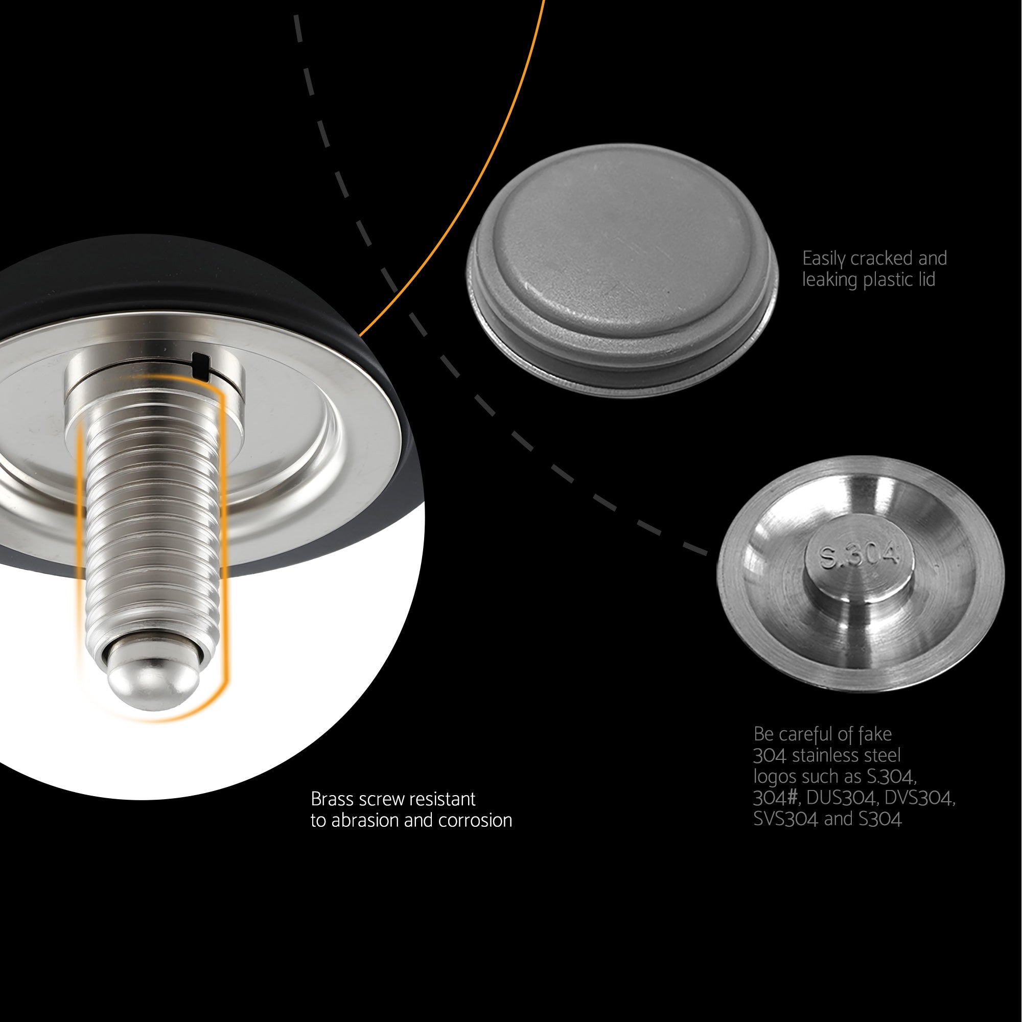 75x45cm Kitchen Sink - Stainless Steel Single Bowl