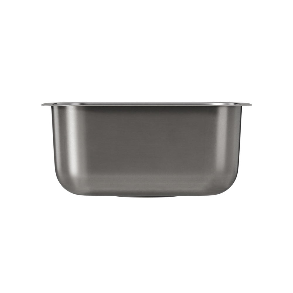 Steel finish - Cefito Kitchen Sink 30X36CM Stainless Steel Nano Basin Single Bowl Black