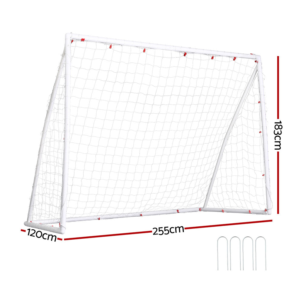 8FT Soccer Goal Net Portable UPVC Frame PE Mesh for Backyard Training | Soccer & Soccer Accessories - photo 6