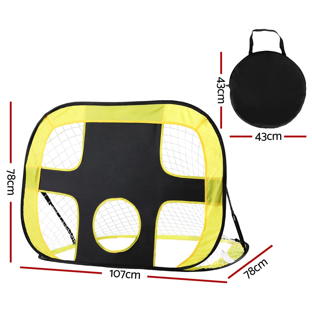 Portable Football Net Soccer Goal Rebound Target Hitter Training | Soccer & Soccer Accessories - photo 6