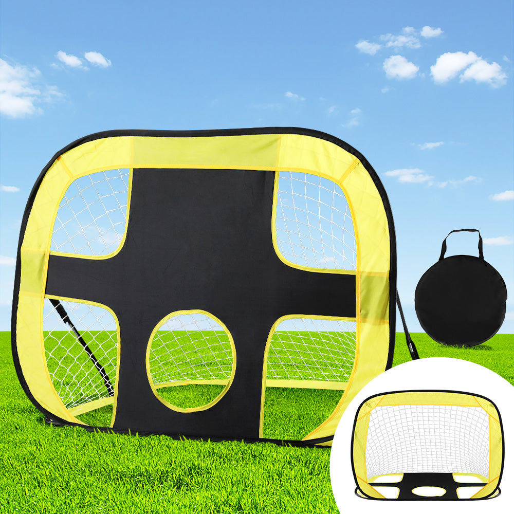 Portable Football Net Soccer Goal Rebound Target Hitter Training, Soccer & Soccer Accessories