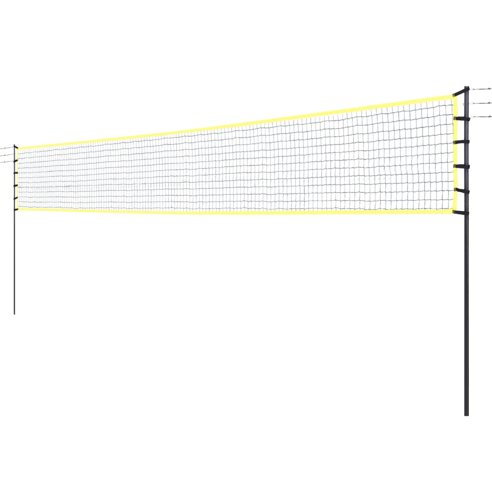 9M Portable Volleyball Net Set with Ball Boundary Lines Badminton Tennis with Tennis