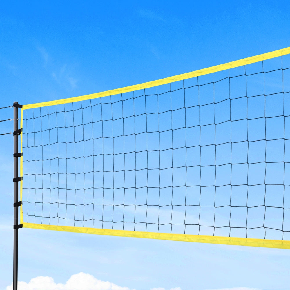 9M Portable Volleyball Net Set with Ball Boundary Lines Badminton Tennis, Tennis
