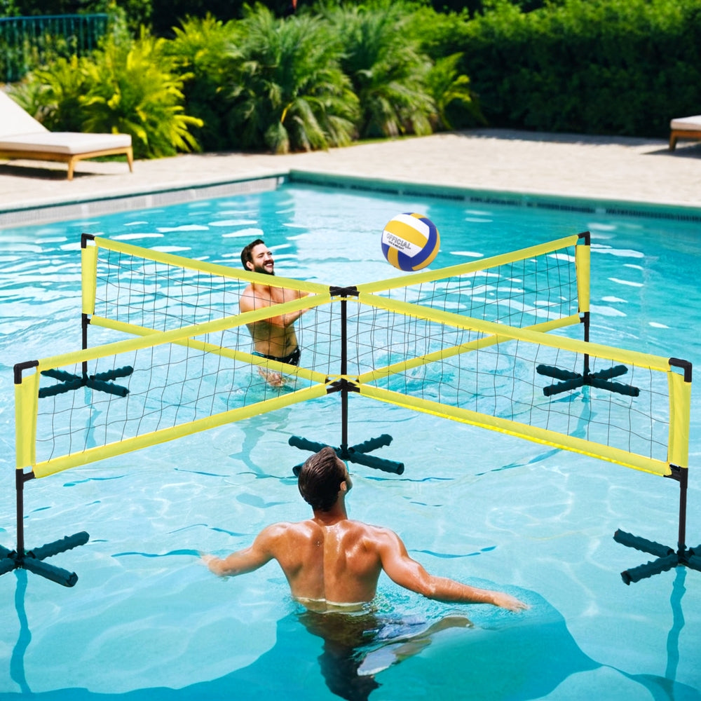 Portable Water Volleyball Net Set for Pools | Swimming Pools