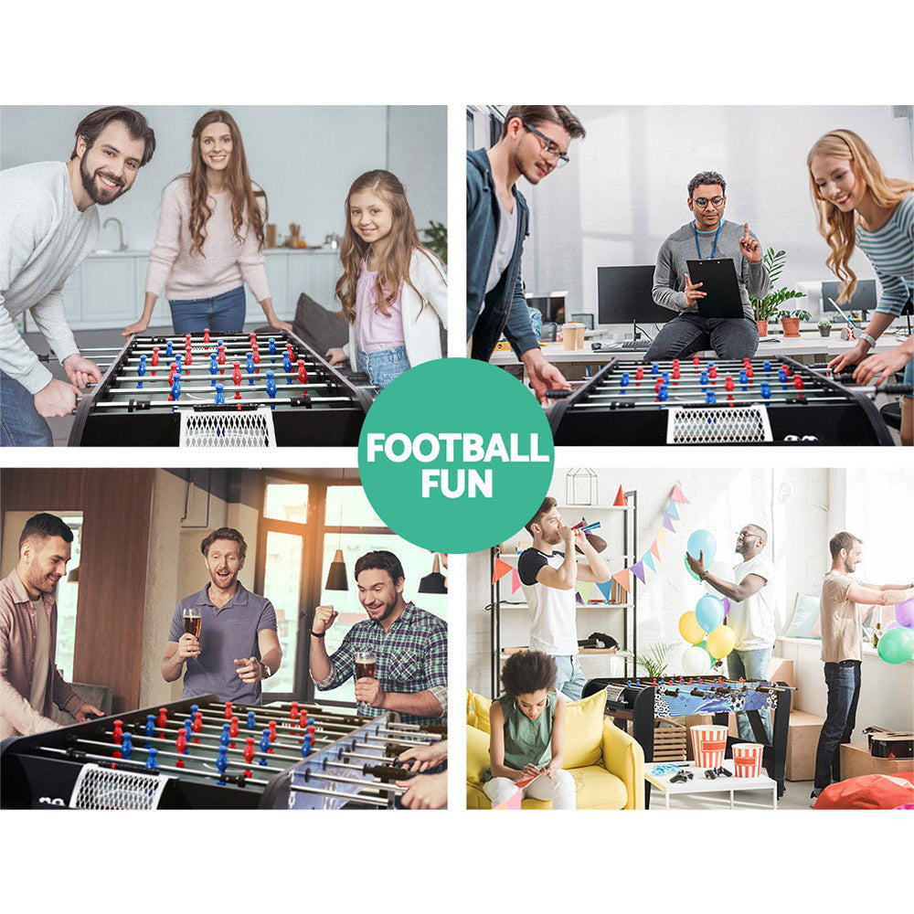 4FT Soccer Table Foosball Football Game Home Party Pub Size Kids Toy Gift