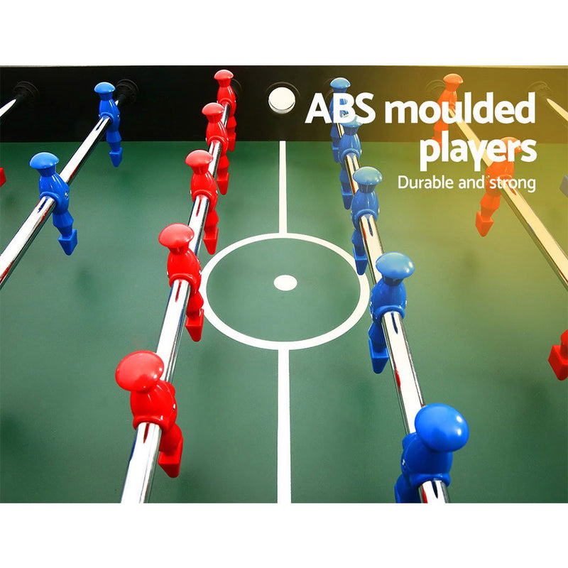 Activity Games - 4Ft Blue Soccer Table Foosball Football Game