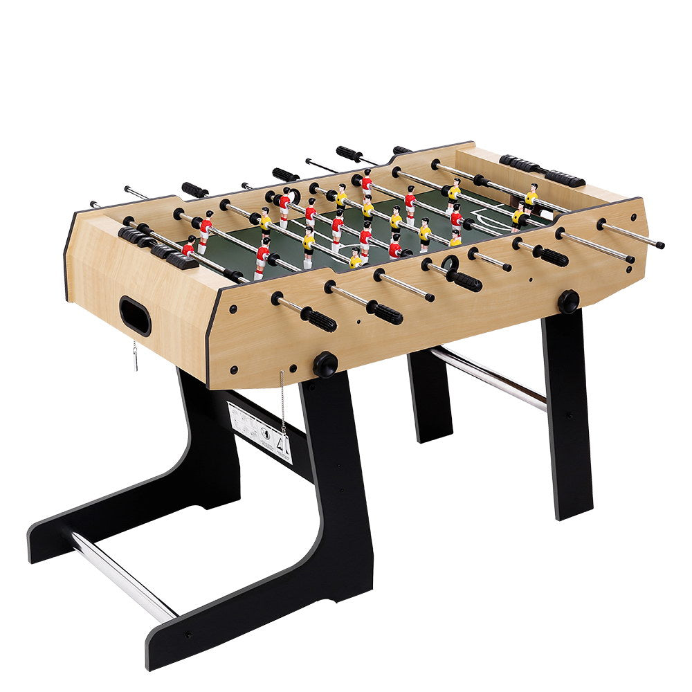 Foldable 4Ft Soccer Table Foosball Football Game | Tables Balls Home Party