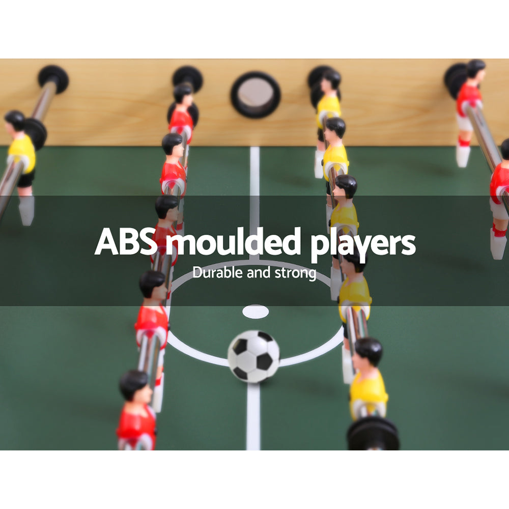 Foldable 4Ft Soccer Table Foosball Football Game, Tables Balls Home Party