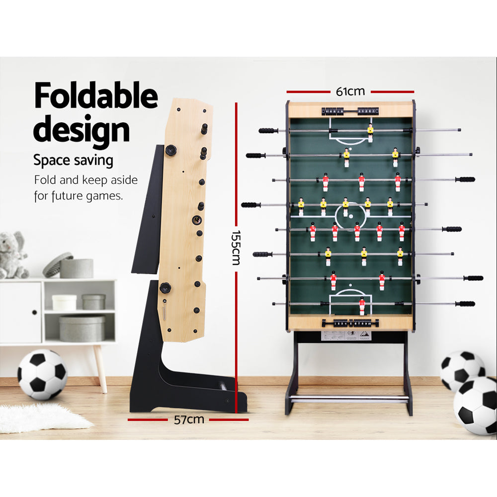 Tables Balls Home Party - Foldable 4Ft Soccer Table Foosball Football Game