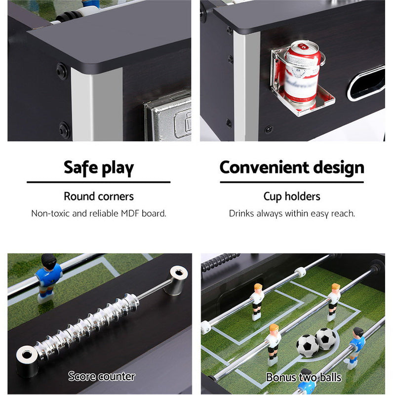 Activity Games - 5FT Soccer Table Foosball Football Game Home Party Pub Size Kids Toy Gift