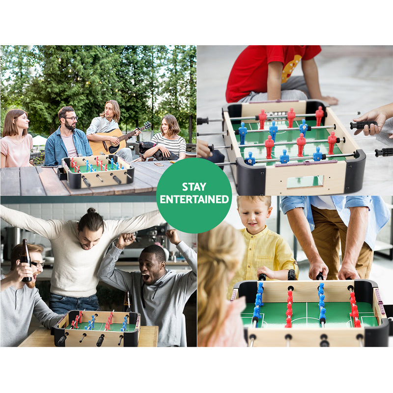 Mini Foosball Table Soccer Table Ball Tabletop Game Portable