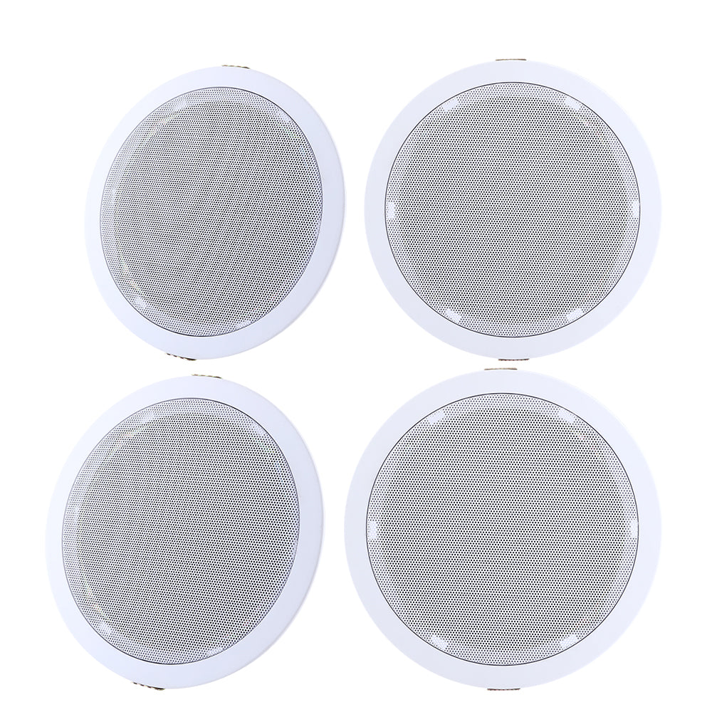 6 Inch Ceiling Speakers In Wall Speaker Home Audio Stereos Tweeter 4Pcs, Audio Speakers