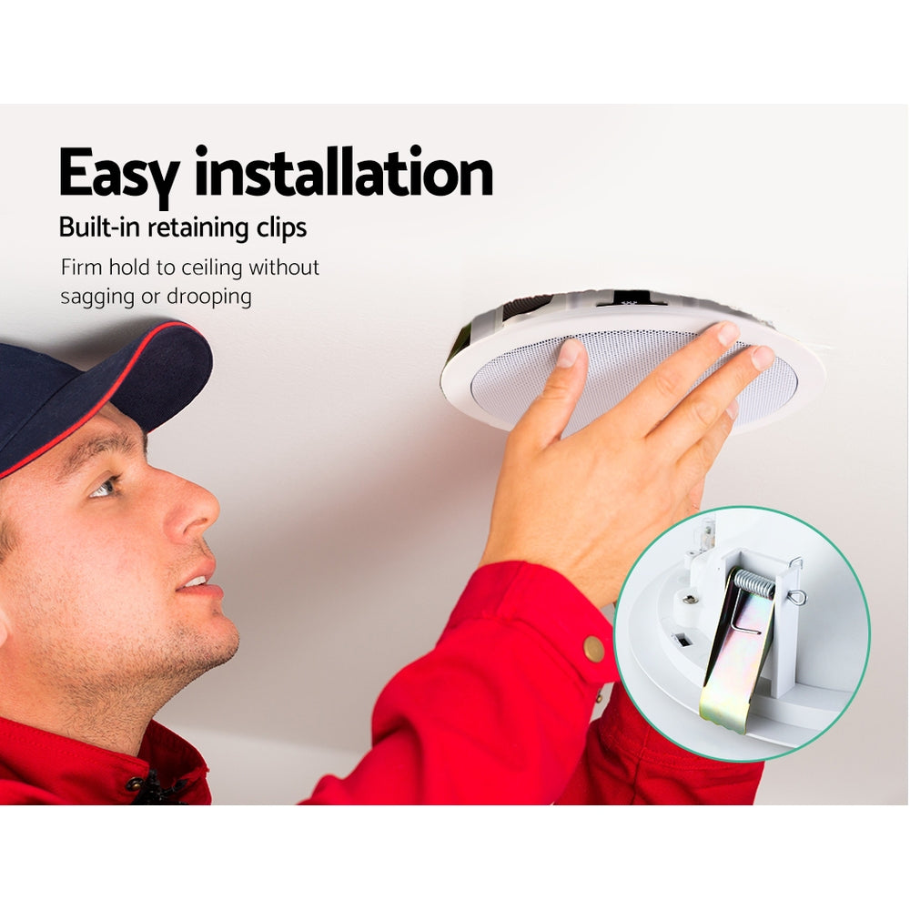 6 Inch Ceiling Speakers In Wall Speaker Home Audio Stereos Tweeter 6Pcs | Audio Speakers