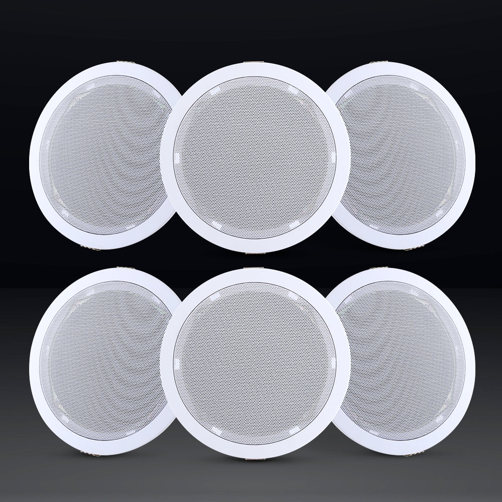 6 Inch Ceiling Speakers In Wall Speaker Home Audio Stereos Tweeter 6Pcs | 6Pcs