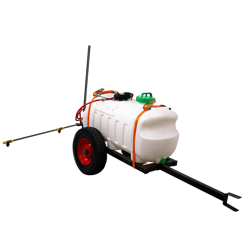 100L Trailer Weed Sprayer with 1.5M Boom for Garden Spray