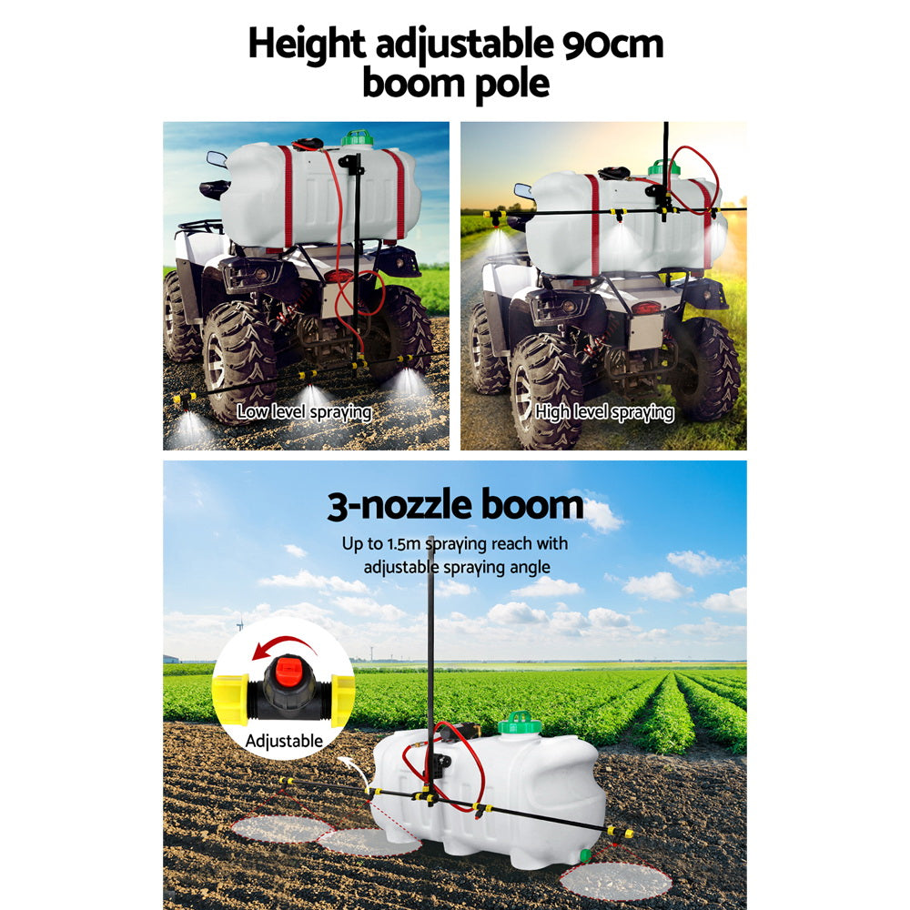 Weed Sprayer 100L Boom Garden Spray