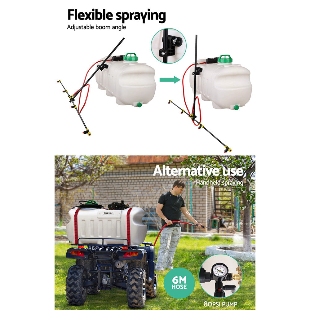 Weed Sprayer 100L Boom Garden Spray