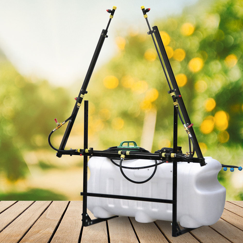 100L Weed Sprayer 12V Boom Spray 3M ATV Garden Farm Pump System