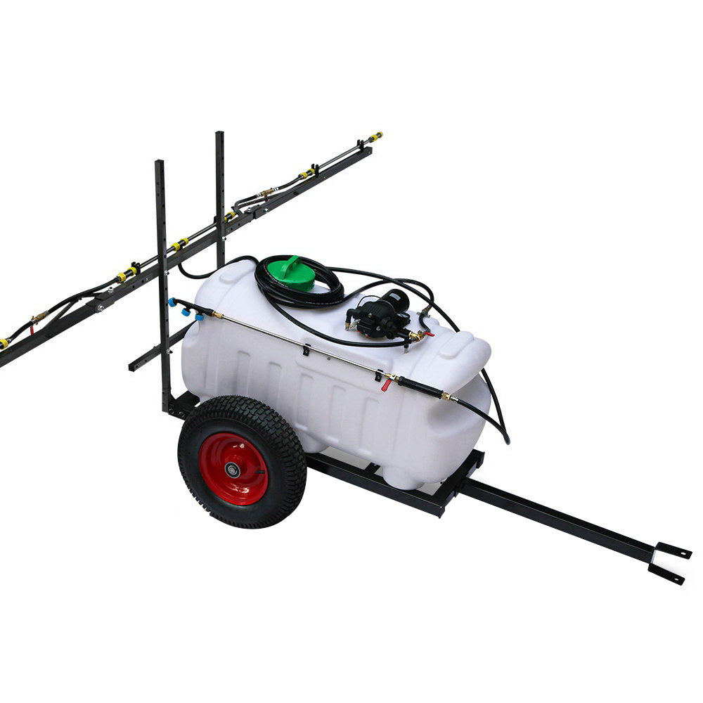100L Trailer Weed Sprayer with 3M Boom Garden Spray