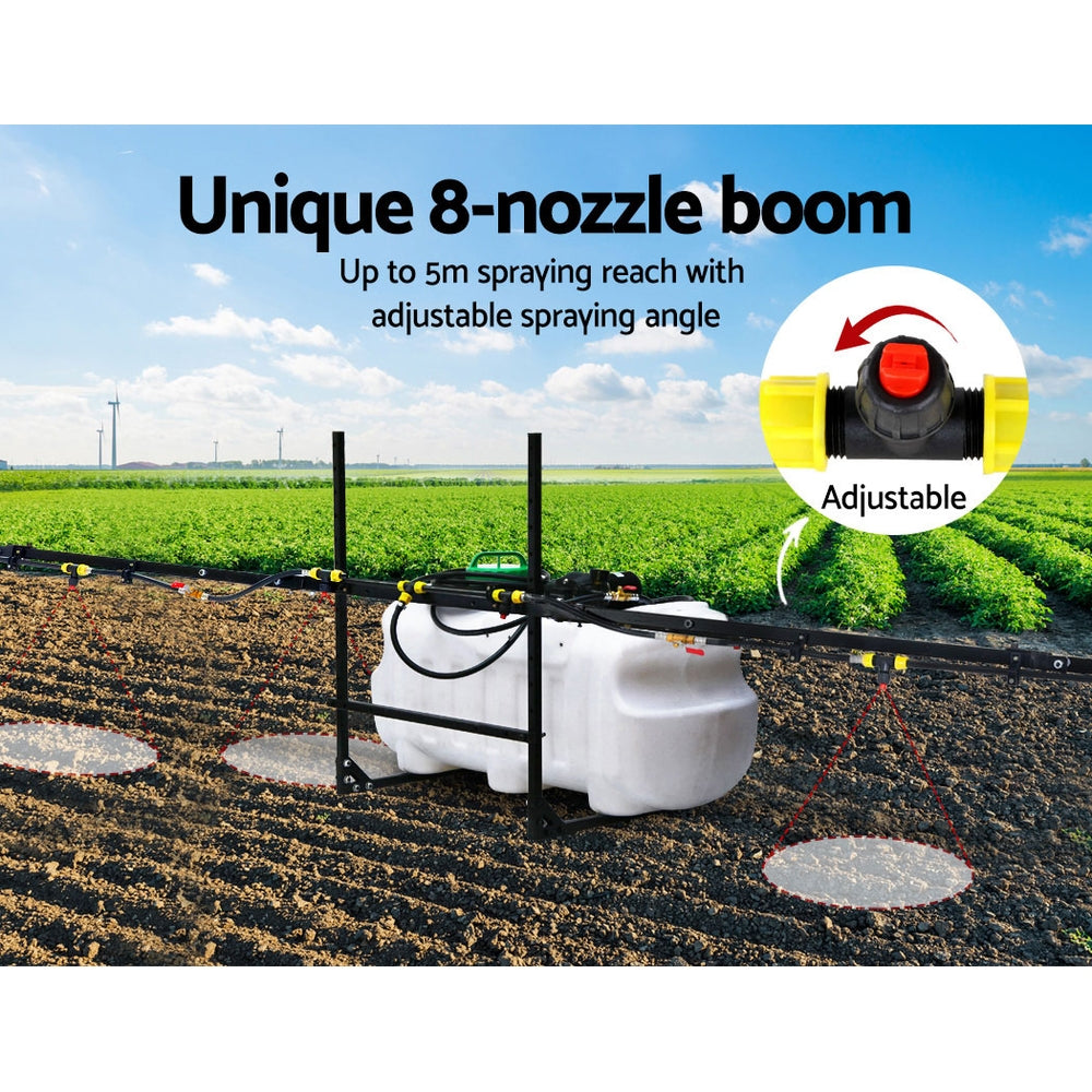 100L Weed Sprayer with 5m Boom Garden Spray Equipment