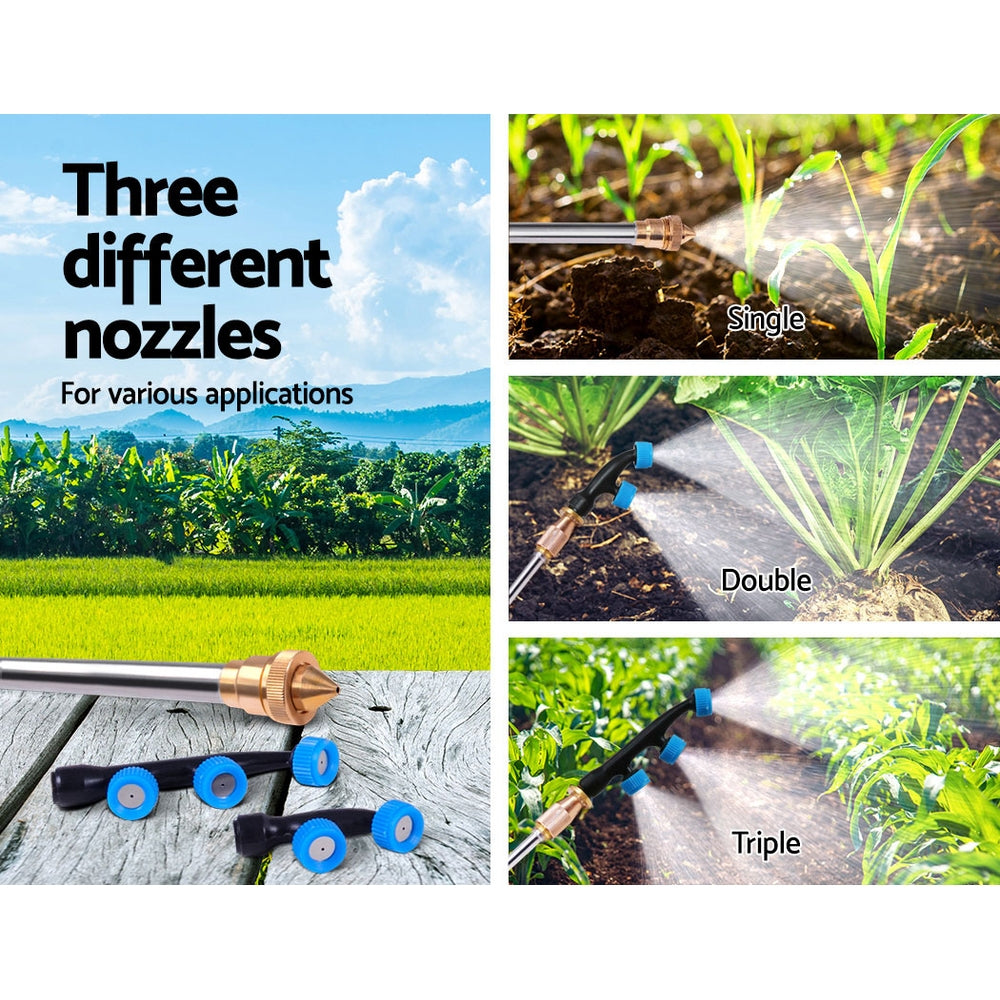 100L Weed Sprayer with 5m Boom Garden Spray Equipment