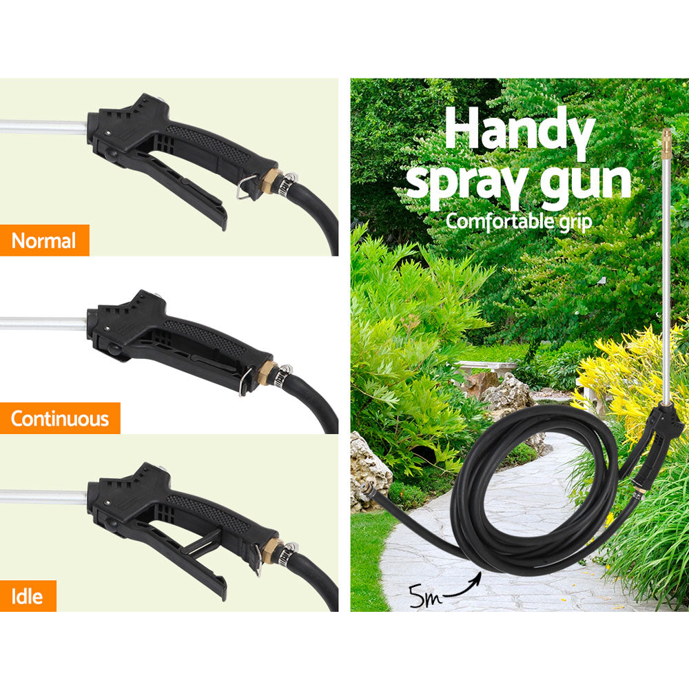 Heavy-Duty 100L Weed Sprayer with Fixed Boom Garden Tool