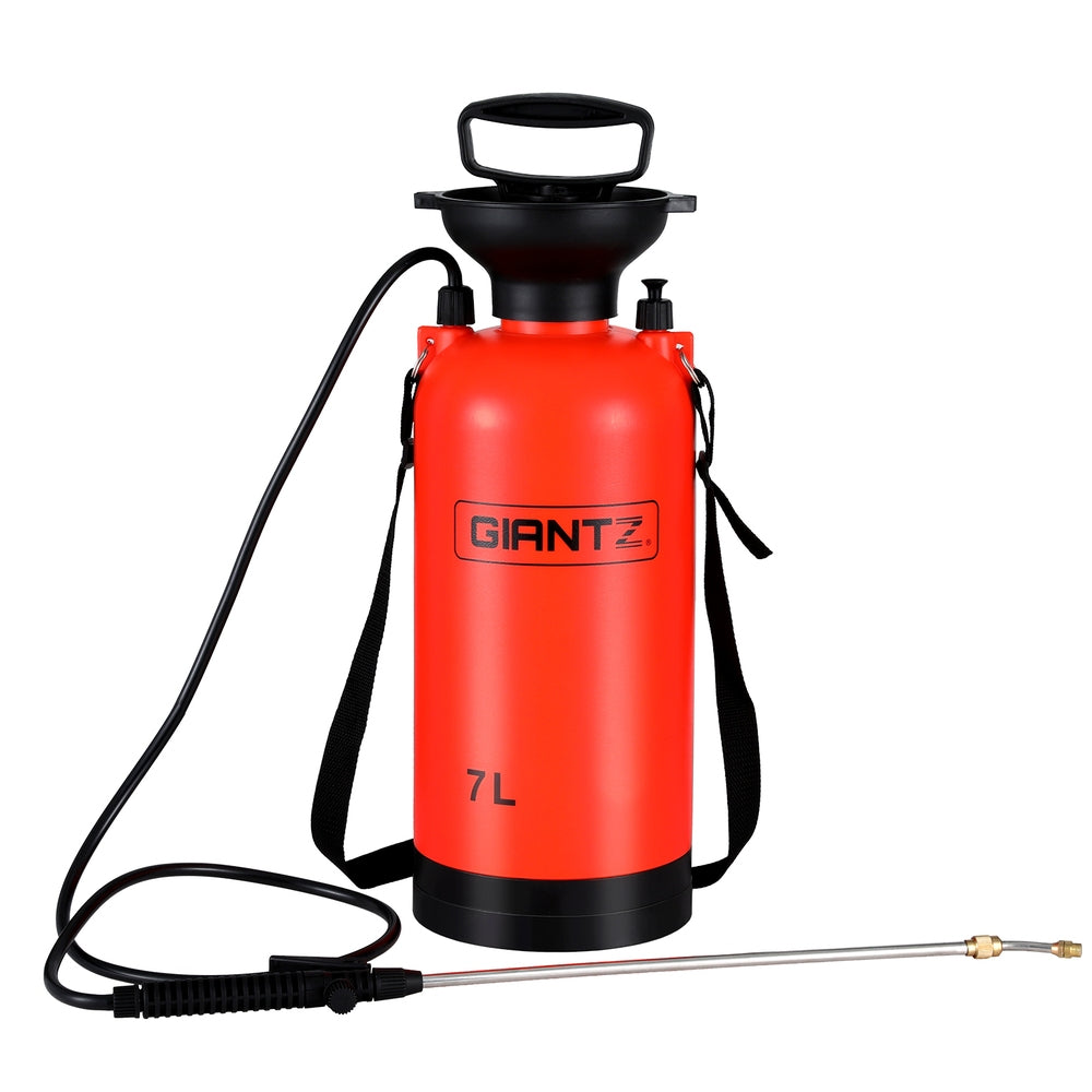 Weed Sprayer Pressure 7L Shoulder Garden Spray with Herbicides