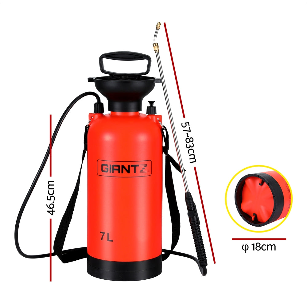 Weed Sprayer Pressure 7L Shoulder Garden Spray | Herbicides - photo 6