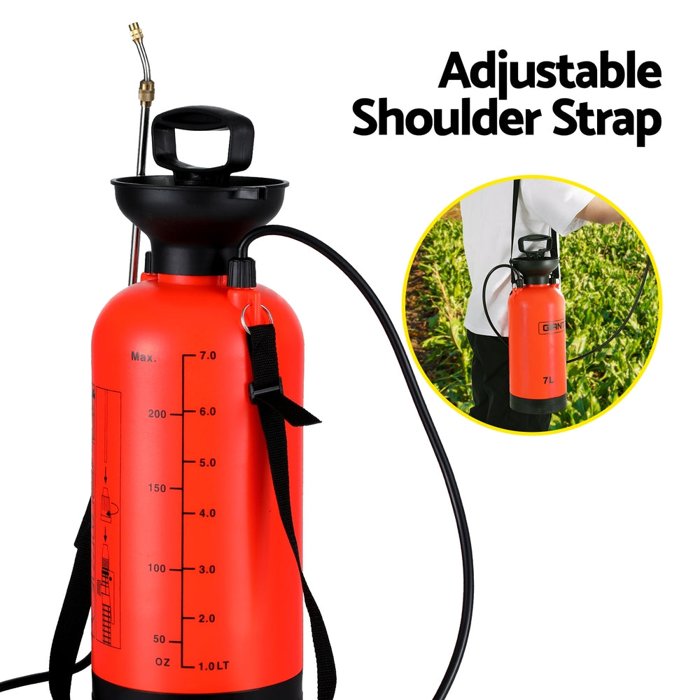 Weed Sprayer Pressure 7L Shoulder Garden Spray | Herbicides