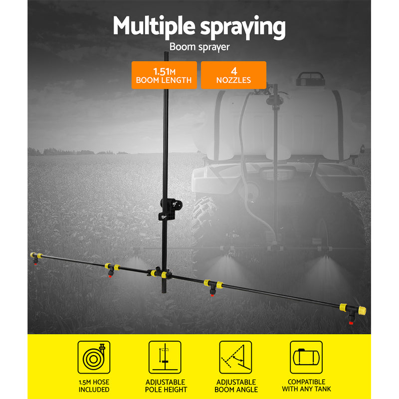 Weed Sprayer 1.5M Boom 70/ 100L Garden Spray - Herbicides