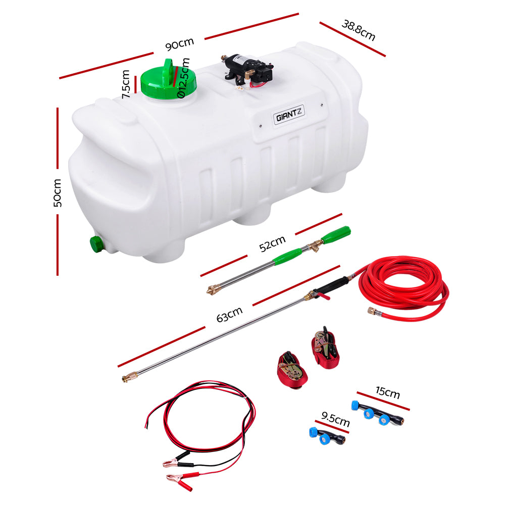 Garden Weed Sprayer 100L Pressure Spray Tank for Farming & Pest Control